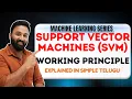 SVM in Machine Learning Explained Step-by-Step Telugu Complete Theory Concepts by Sangeeth