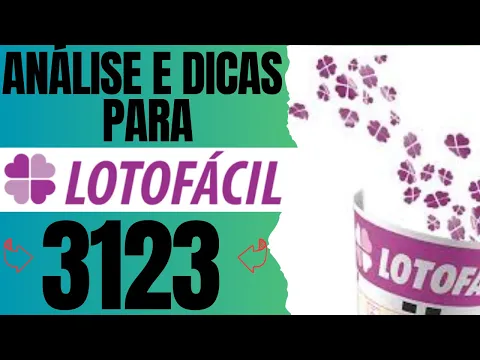 Download MP3 ANÁLISE E DICAS PARA LOTOFÁCIL 3123