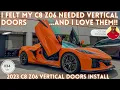 C8 Z06 New Vertical Doors 4K