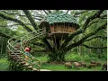 Download Lagu 200 Days Survival Alone In Forest and Built a Treehouse and raise up Boars