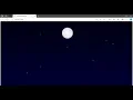 How To Design night sky with animated mood and stars using HTML CSS Step By Step Explained