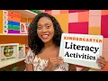 Literacy Activities for Kindergarteners and Best Reading Centers Back To School Activities
