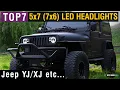 Best 5x7 7x6 LED Headlights for Jeep TOP Deals 2026