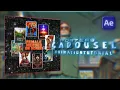 Poster Carousel Animation Tutorial After effects Tutorial for after effects