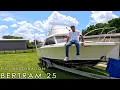 Converting This Bertram 25 to Twin Outboards Engine Removal