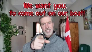 The Channel’s New Direction.  Making episodes with our viewers!  You are invited on our boat!