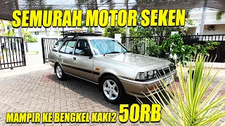 CUMA SEHARGA MOTOR MOBIL SEENAK INI, SEKALIAN MAMPIR KE BENGKEL KAKI2 50 RIBUAN