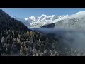 SWITZERLAND • 4K Relaxation Film: Winter to Spring • Relaxing Music - Nature 4k Video Ultra HD