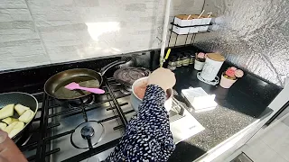 المسقعة الخفيفه من غير قلي 