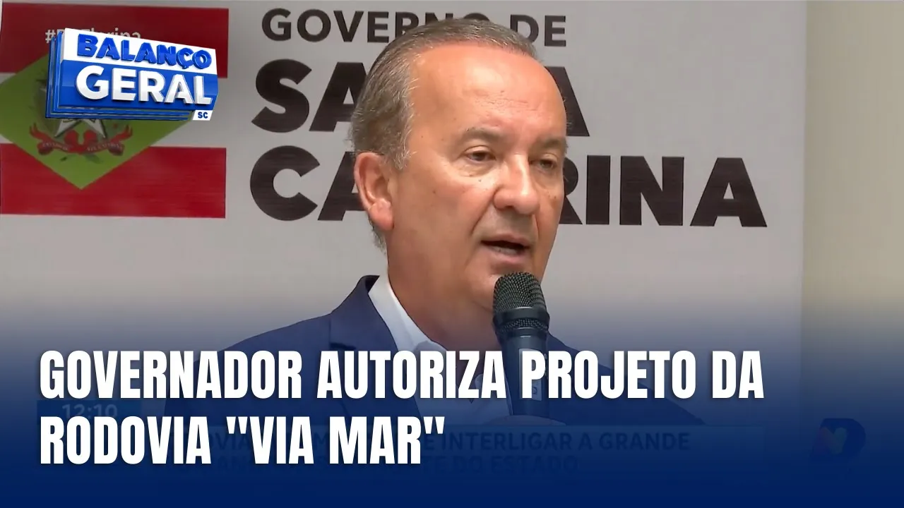 Projeto da Rodovia "Via Mar" visa aliviar trânsito da BR-101 e ligar Grande Florianópolis ao Norte