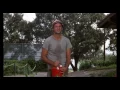 Bill Murray in Caddyshack you wore green so you could hide