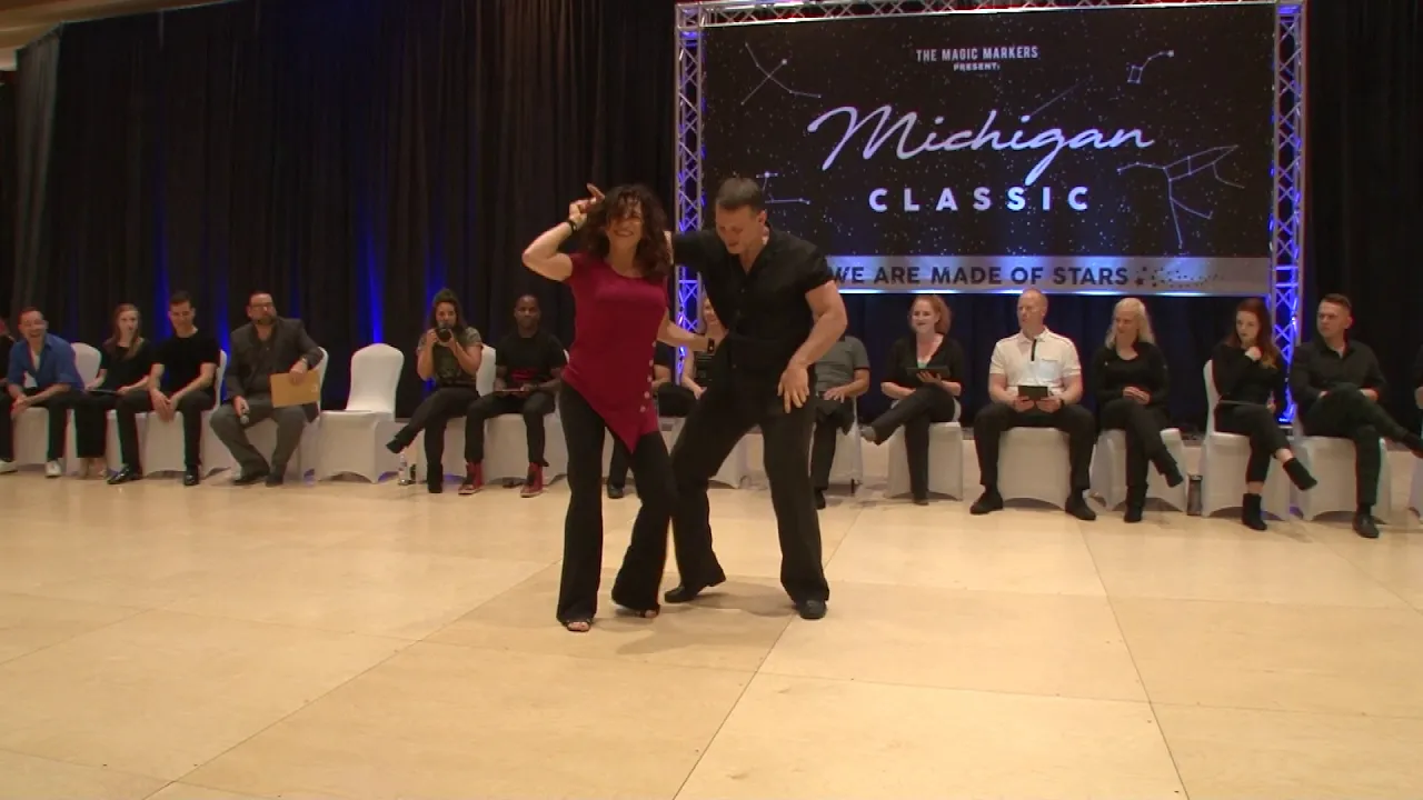 Michigan Classic 2018 Pro/All Star Strictly Swing Jason Miklic & Lara Deni