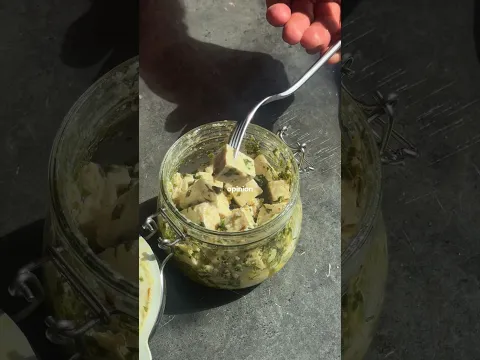 TOFU FETA - Creamy, tangy, herby and packed with flavour!