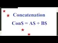 How to Concatenate Strings Concatenation Operator GW BASIC Programming Tutorials