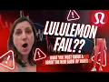 NEW LULULEMON LEGGINGS EPIC FAIL Glow Up Tight Review
