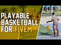 PLAY BASKETBALL IN GTA 5 FIVEM PROJECT ROGUE TUTORIAL https discord