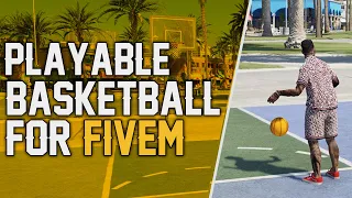 PLAY BASKETBALL IN GTA 5 FIVEM PROJECT ROGUE TUTORIAL https discord
