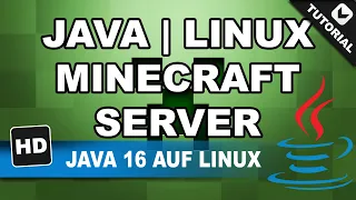 Java 16 auf Linux installieren fur Spigot Minecraft Server 1 17