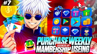 😍 Free Fire Redeem Code से Weekly Pass लेने का Challenge 😱