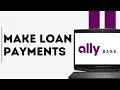 How to Make Loan Payment to Ally Bank Online