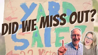 Thrift and Flip Road Trip in Greensboro NC Yard Sales with Molly And Mr C Chats