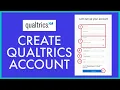 Qualtrics Sign Up 2021 How to Qualtrics Account Quick Easy