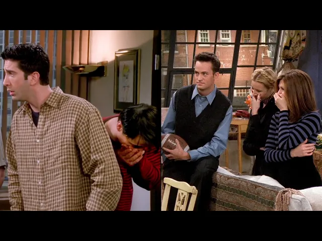 Video: The Scenes Where They Break Character | Friends