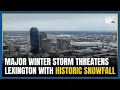 Major winter storm threatens Lexington with historic snowfall this weekend