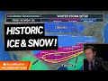 The Forecast Feed Historic Ice Snow Storm For Much of Nation