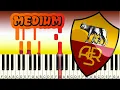 Download Lagu ROMA ROMA ROMA PIANO TUTORIAL+ SPARTITO GRATIS - INNO ROMA - ANTONELLO VENDITTI PIANO COVER