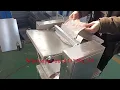 Sheep Skin Processing Machinery Pork Skin Fat Removing Peeling Machine Pork Skin Defatter Machine