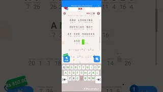 Cryptogram letters and Numbers Level 34