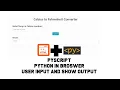 How To Get User Input in Pyscript Complete Tutorial