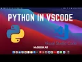 Setup Python Using Visual Studio Code On Mac VSCode Python Python Mac Python 3 In Hindi