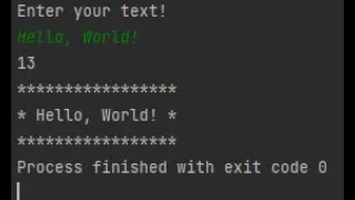 HelloWorld in frame First program in Java