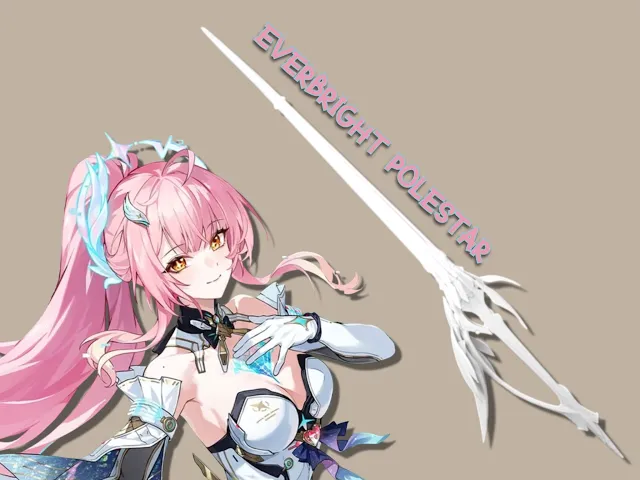 Wuthering Waves Everbright Polestar Sword STL Files | 3D Model for Cosplay video thumbnail