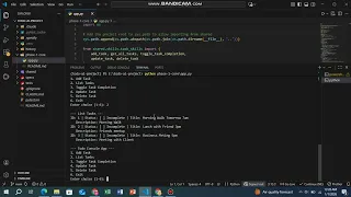 Phase I Todo In-Memory Python Console App Hackathon 02