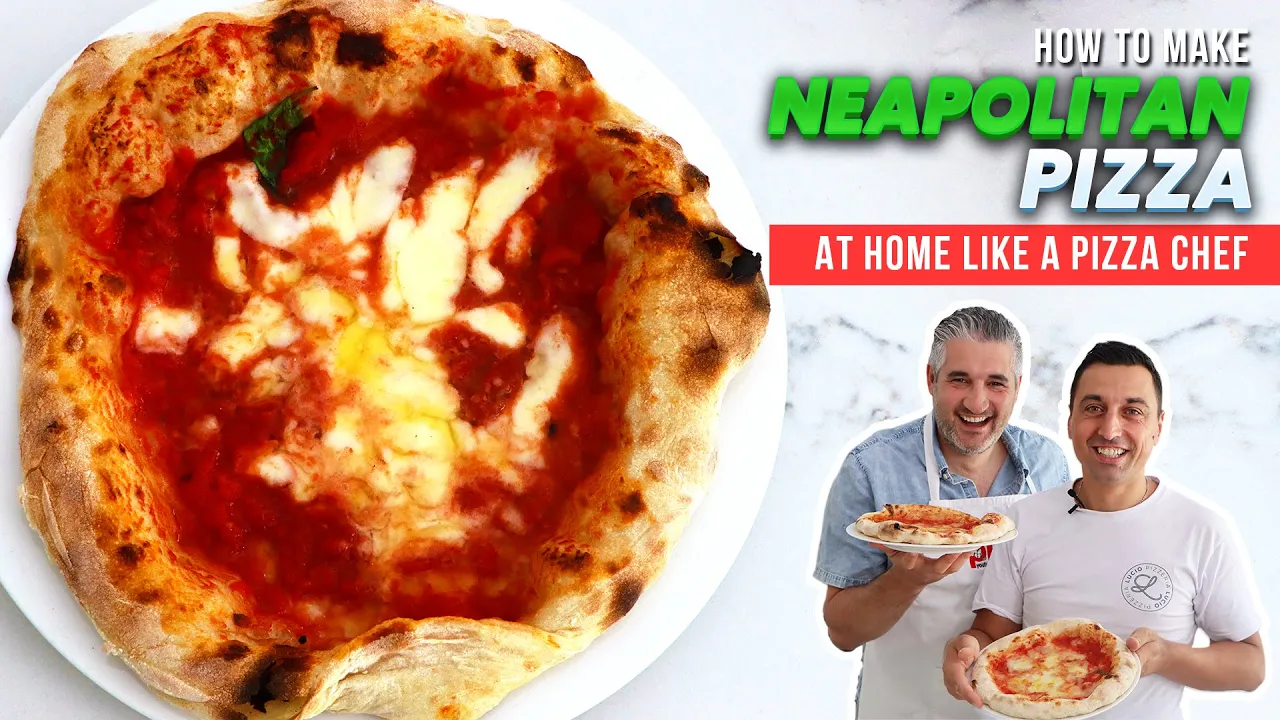 Food in Rome - Wood Fired Pizza - Italy. 