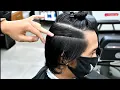 Download Lagu Basic Mens Haircut ⭐ Barber Tutorial - Longtrim