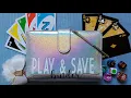 PLAY SAVE WEDNESDAY Saving 190 into our 2 challenge binders Prop money How to save money fun