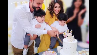 صور عيد ميلاد التوأم آدم وليام EssamnourFamily 