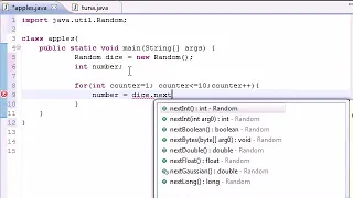 Java Programming Tutorial 26 Random Number Generator