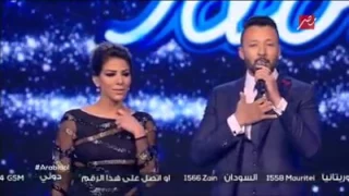 رقص احمد فهمى على اغنية والله وعملوها الرجاله  ارب  ايدول دندنها