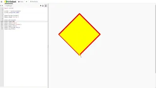 Trinket Python Turtle Lesson Regular Polygons Using the Circle Function