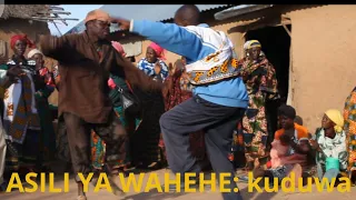 wahehe asili yetu ngoma ya kuduwa mziki wa wahehe