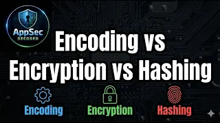 Hashing vs Encryption vs Encoding Explained in 2 Minutes