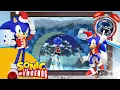 Sonic the Hedgehog Winter Action Toothbrush timer With Tooth brushing guide