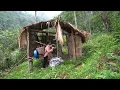 Download Lagu Living in the forest, clearing away, abandoned houses as shelter \u0026 survival