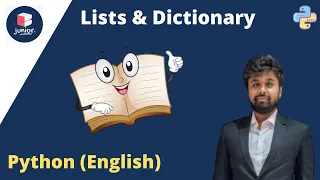 Python English for Beginners Lists Dictionary Grade 7 - 10 Coding Blocks Junior