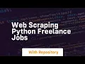 web scraping python freelance jobs